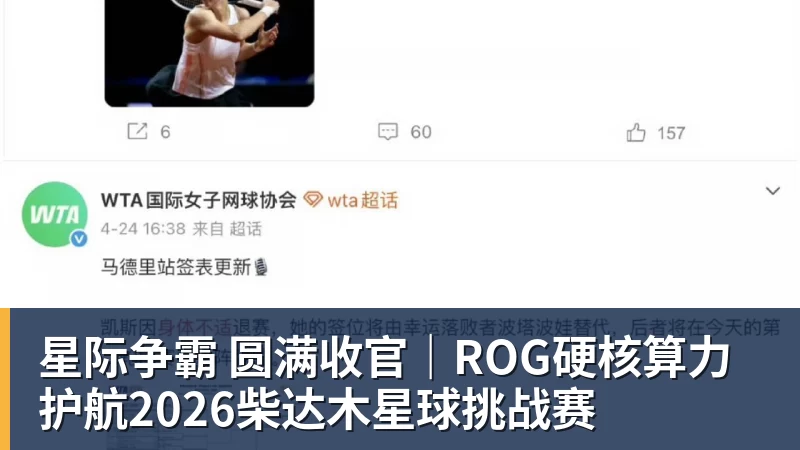 九游体育星际争霸 圆满收官|ROG硬核算力 护航2026柴达木星球挑战赛 九游体育星际争霸 圆满收官|ROG硬核算力 护航2026柴达木星球挑战赛